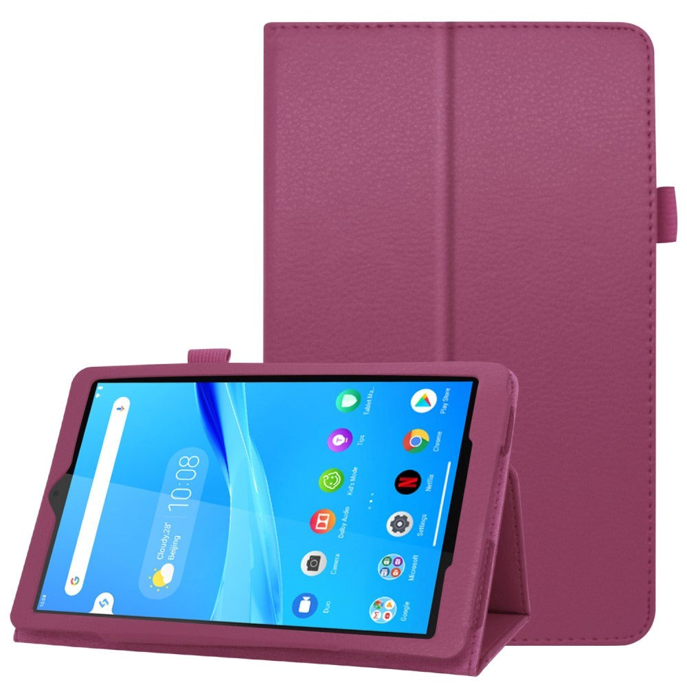 Lenovo Tab M8 (2nd Gen.) 8" Litchi Leather Case with Stand Function & Magnetic Lock - Small