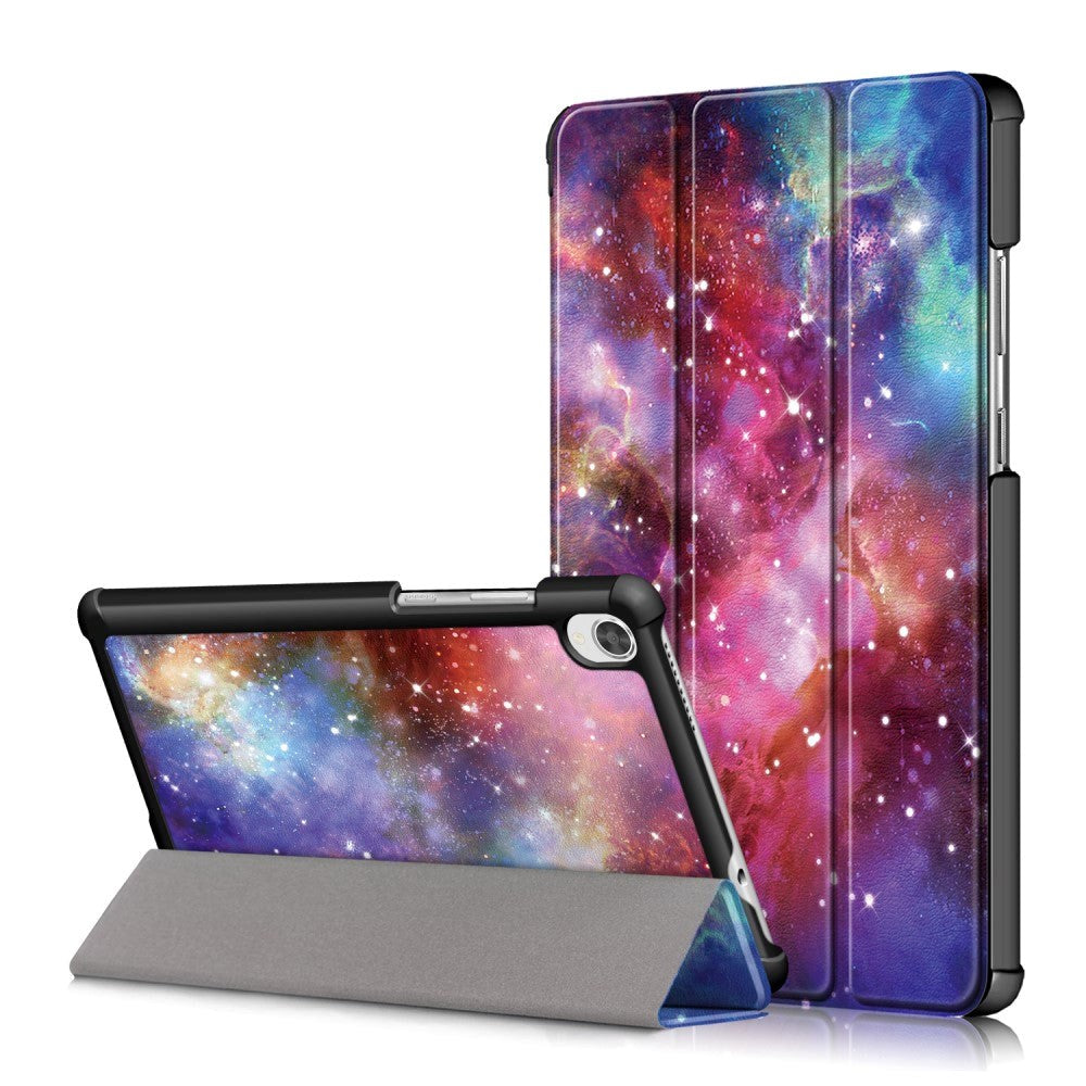 Lenovo Tab M8 (2nd Gen.) 8" Läderfodral m. Folding & Standing - Starry Sky