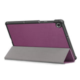 Lenovo Tab M10 FHD Plus 10.3 "(TB-X606) Tri-Fold Leather Case-Purple