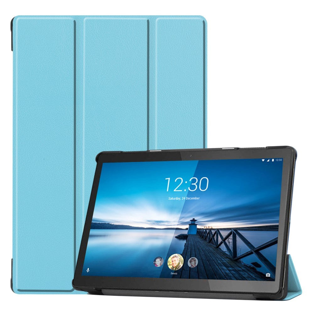 Lenovo Tab M10 FHD REL (TB-X605FC / LC) Flip Case With Tri-Fold-Baby Blue