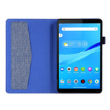 Lenovo Tab M8 (2nd Gen.) 8" Textilfodral med stativfunktion - blått