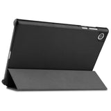 Lenovo Tab M10 HD (2. Gen.) 10.1 "(TB-X306F) Tri-Fold Leather Case-Svart