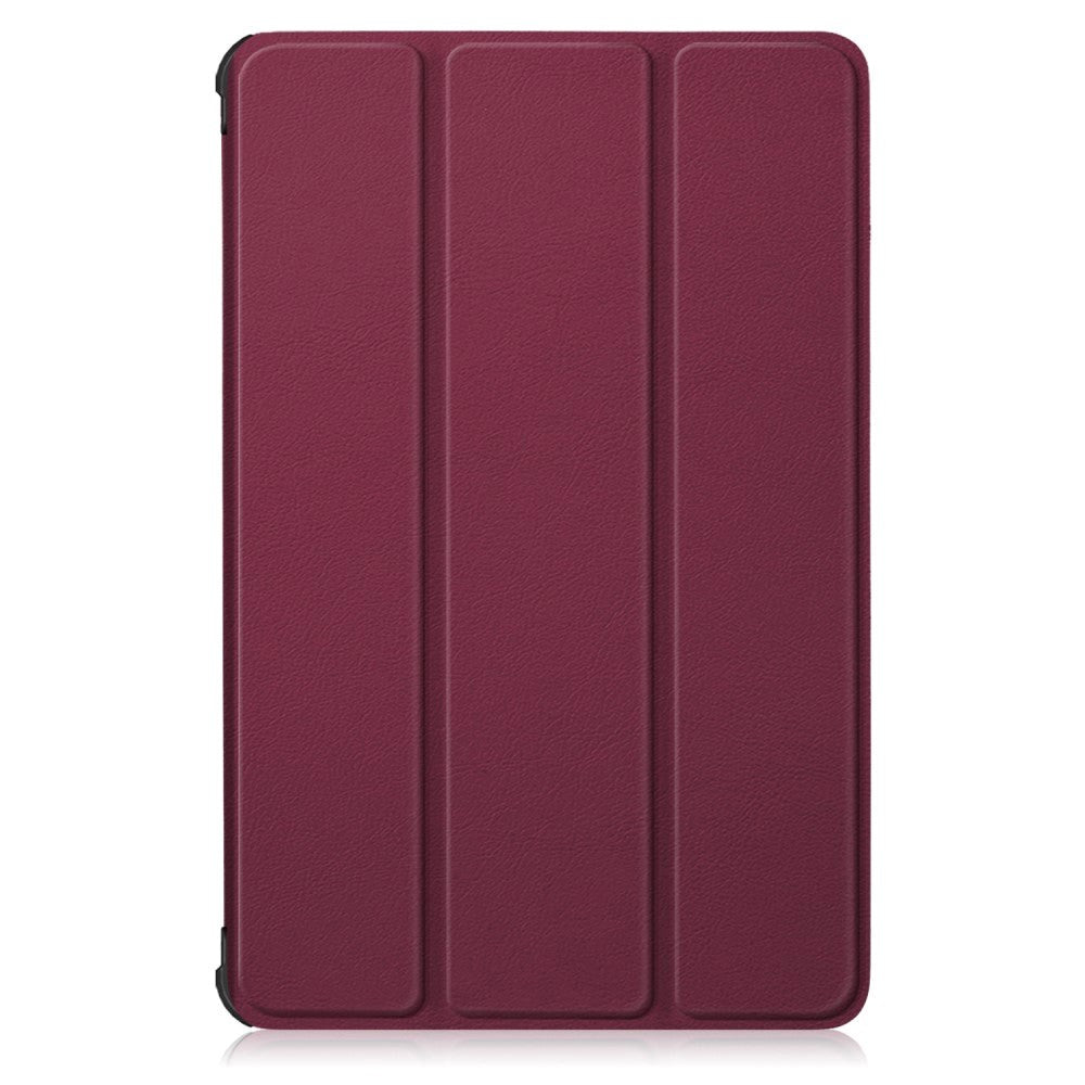 Lenovo Tab P11 Pro Tri-Fold Flip Case m. Wake up/sleep-funktion - Bordeaux