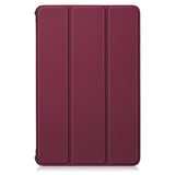 Lenovo Tab P11 Pro Tri-Fold Flip Case m. Wake up/sleep-funktion - Bordeaux