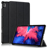 Lenovo Tab P11 / P11 (5G) / P11 Plus Tri-Fold Flip Case m. wake up/sleep-funktion - Svart