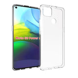 Motorola Moto G9 Power Thin Stuffsäkert Fodral - Transparent