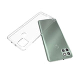 Motorola Moto G9 Power Thin Stuffsäkert Fodral - Transparent