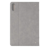 Lenovo Tab P11 Pro Soft Leather Case m. Stand & Card Holder - Gray