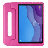 Lenovo Tab 4 10 / 4 10 Plus Barnskal m. Handtag - Pink