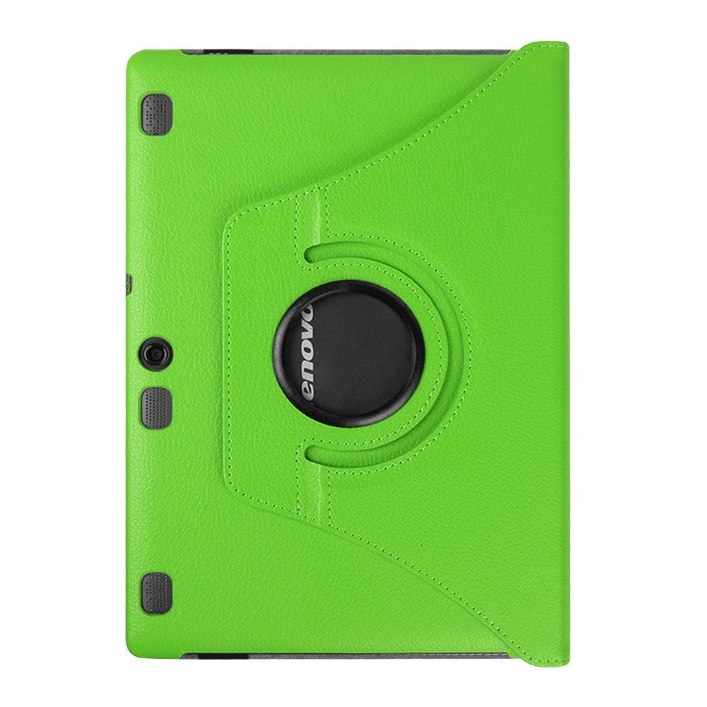 Lenovo Tab3 10 Classic 360-gradersfodral med Stand Function Green