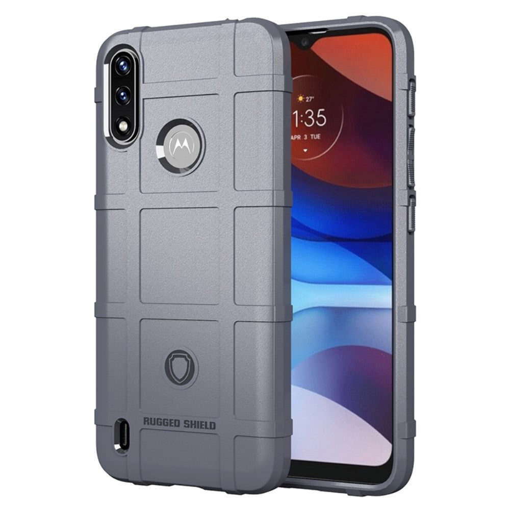 Motorola Moto E7 Power / E7i Power Robust Shield Case - Grey