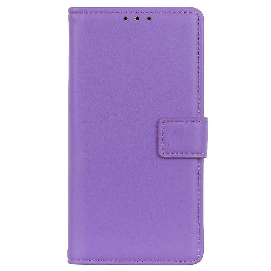 Motorola Moto E7 Power / E7i Power Leather Wallet Case - Purple