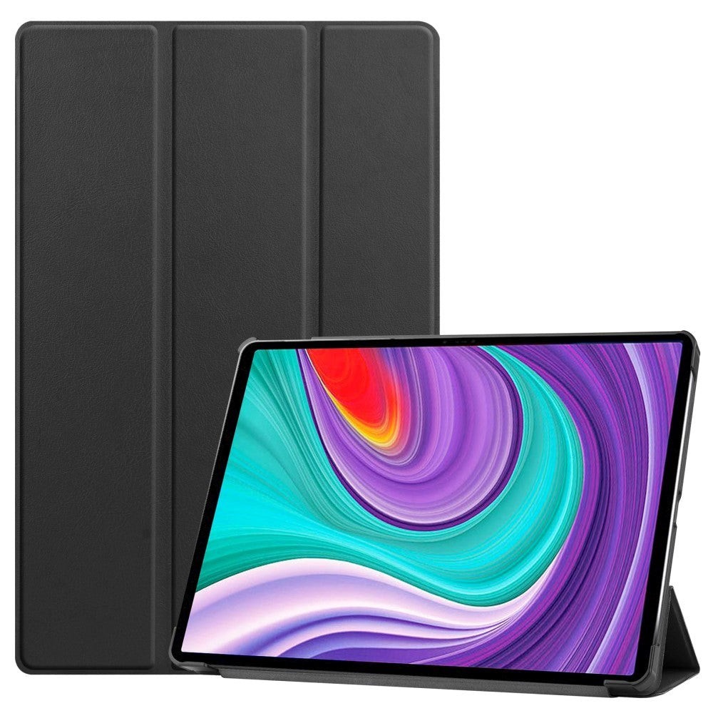 Lenovo Pad Pro Tri-Fold Leather Case - Svart