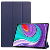 Lenovo Pad Pro Tri-Fold Leather Case - Blue