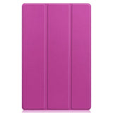 Lenovo Pad Pro Tri-Fold Leather Case - Purple