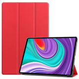 Lenovo Pad Pro Tri-Fold Leather Case - Red