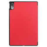 Lenovo Pad Pro Tri-Fold Leather Case - Red