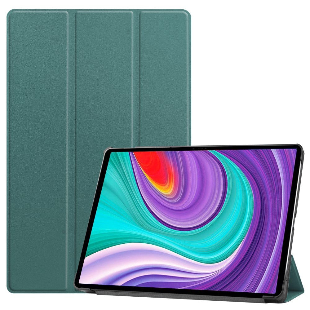 Lenovo Pad Pro Tri-Fold Läderfodral - Grönt