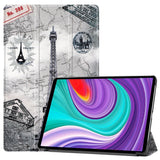 Lenovo Pad Pro Tri-Fold Leather Case - Eiffeltornet