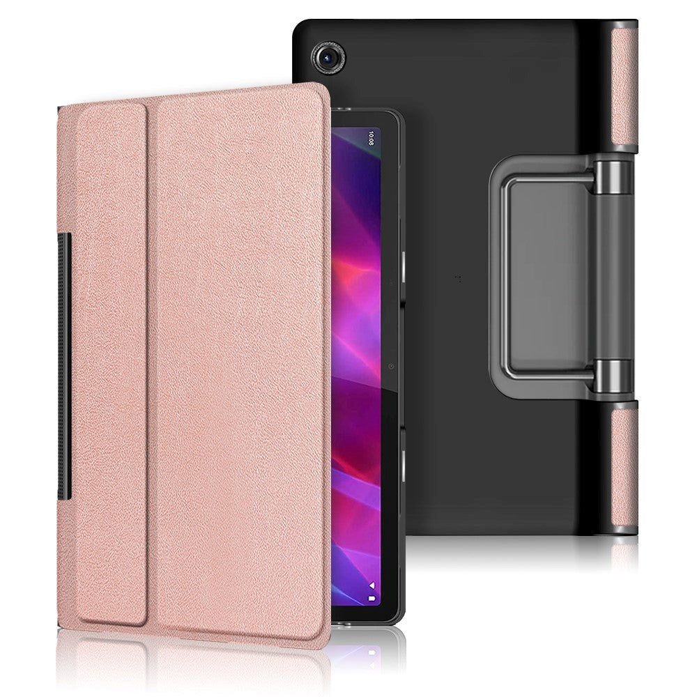 Lenovo Yoga Tab 11 Läderfodral m. Stand - Rose Gold