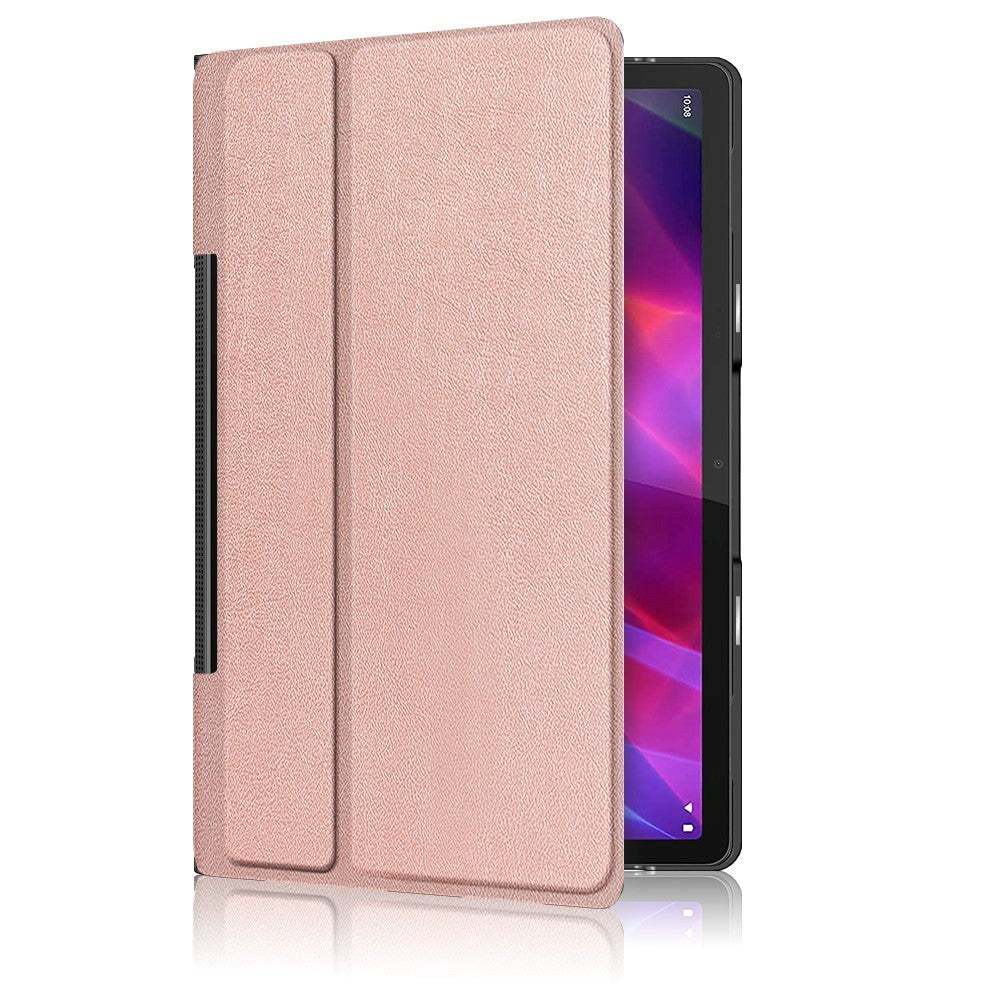 Lenovo Yoga Tab 11 Läderfodral m. Stand - Rose Gold