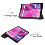 Lenovo Tab M8 (3 general) 8" Tri-Fold Flip Case m. Auto Sleep/Wake -funktionsfunktion -" Don't Touch Me "