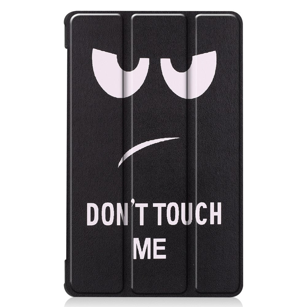 Lenovo Tab M8 (3 general) 8" Tri-Fold Flip Case m. Auto Sleep/Wake -funktionsfunktion -" Don't Touch Me "