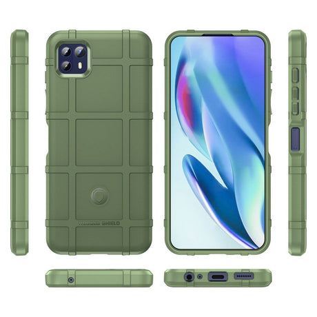 Motorola Moto G50 Rugged Shield Series Hantverkare Skal - Grön