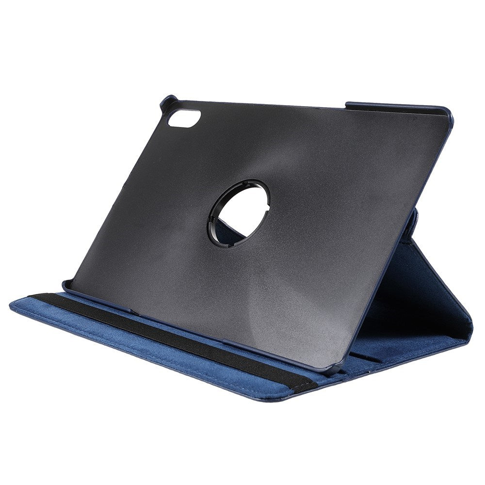 Lenovo Tab P12 Pro Leather Case m. 360 graders stativfunktion - Blå