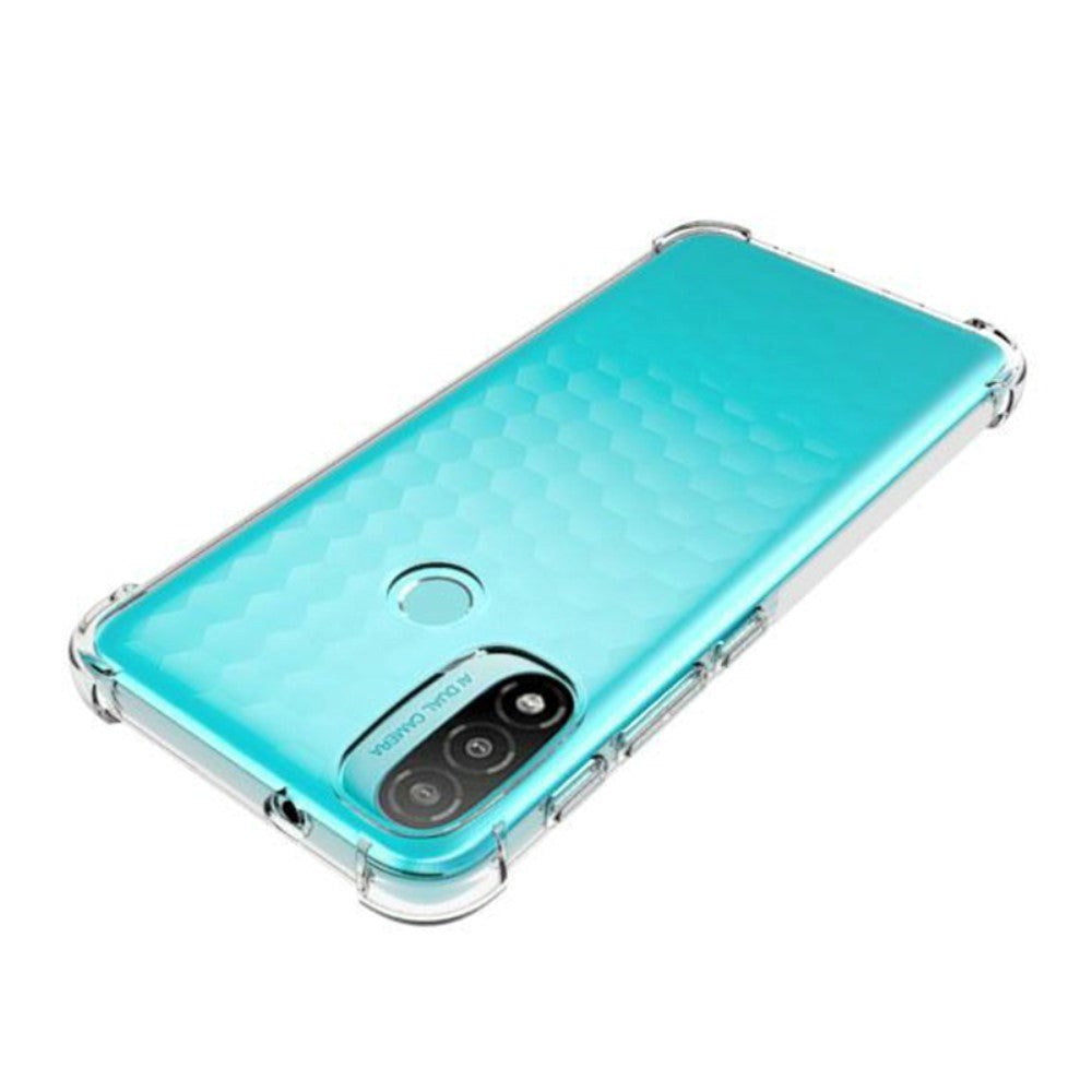 MOTOROLA MOTO E40 / E30 / E20 Shockproof Skal - Flexibel Plast - Transparent