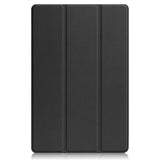 Lenovo Tab P12 Pro Tri-Fold Leather Case - Svart