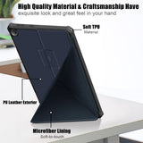 Lenovo Tab M10 Plus (3 gen) 10.6 "(TB -125F / 128F) Flexibel origami-skal - Blå
