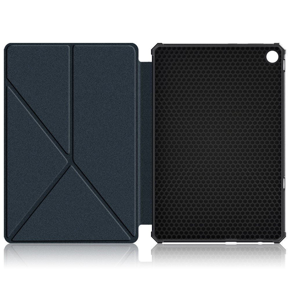 Lenovo Tab M10 Plus (3 gen) 10.6 "(TB -125F / 128F) Flexibel origami-skal - Blå