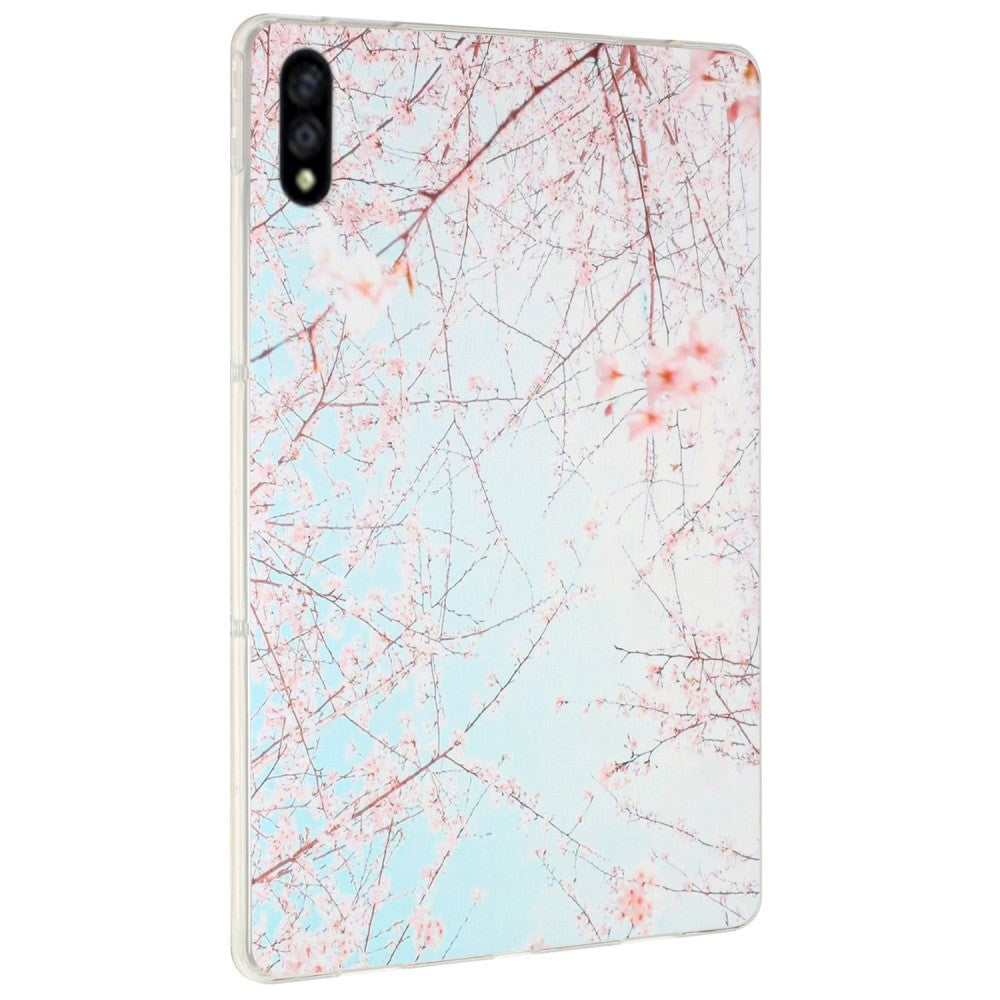 Lenovo Tab P11 Pro Back Case - Flexibel plast - Cherry Blossom