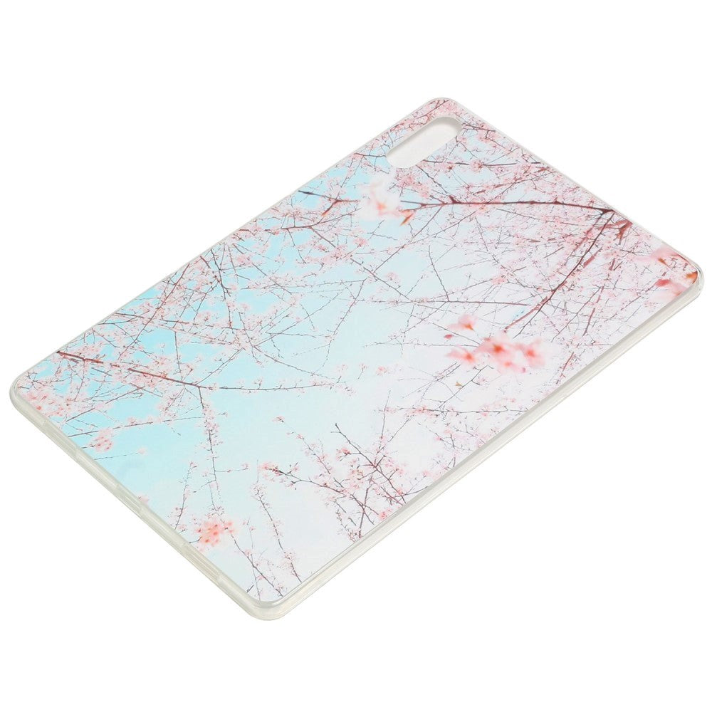 Lenovo Tab P11 Pro Back Case - Flexibel plast - Cherry Blossom