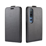 Xiaomi Mi 10 5G / MI 10 Pro 5G Leather Flip Case - Svart