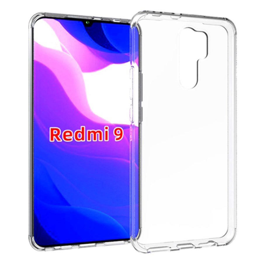 Xiaomi Redmi 9 Flexibelt plastskal - Transparent