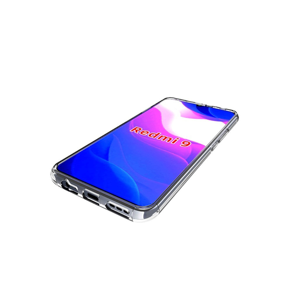 Xiaomi Redmi 9 Flexibelt plastskal - Transparent