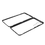 Xiaomi Mi Note 10 Lite 360⁰ Magnet Metal Case m. Glas bak och front - Svart