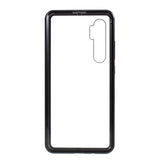 Xiaomi Mi Note 10 Lite 360⁰ Magnet Metal Case m. Glas bak och front - Svart