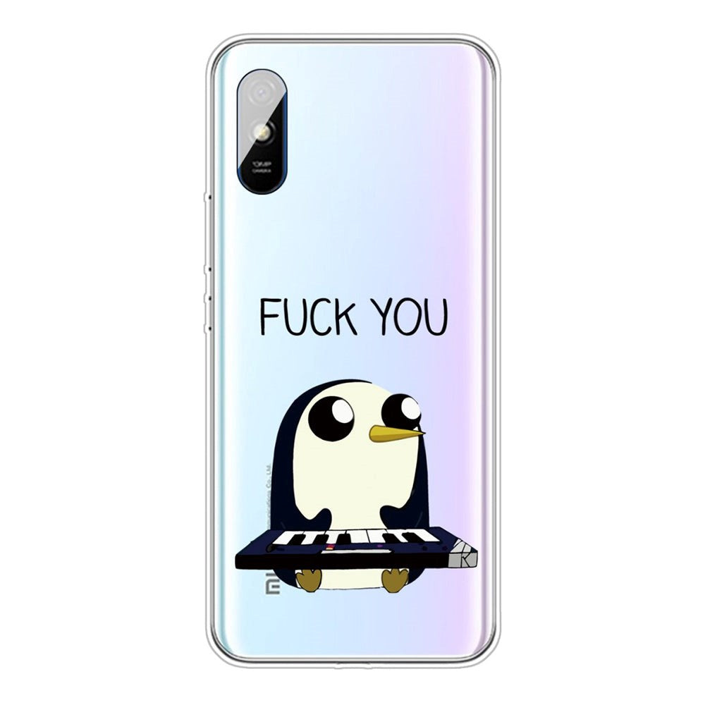 Xiaomi Redmi 9a / 9at plastskal - Penguin