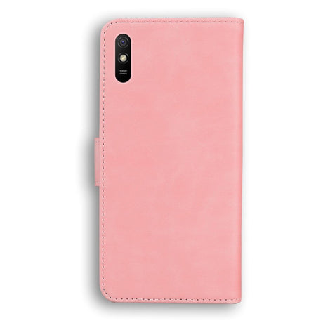 Xiaomi Redmi 9A / 9at läderplånbok - rosa