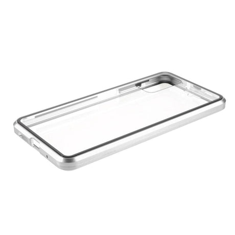 Xiaomi Poco M3 360⁰ Magnetic Case m. Glas bak och fram - silver