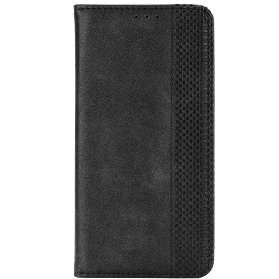 Xiaomi Redmi Note 11 Pro / 11 Pro + (plus) Vintage Look Leather Wallet Case - Black