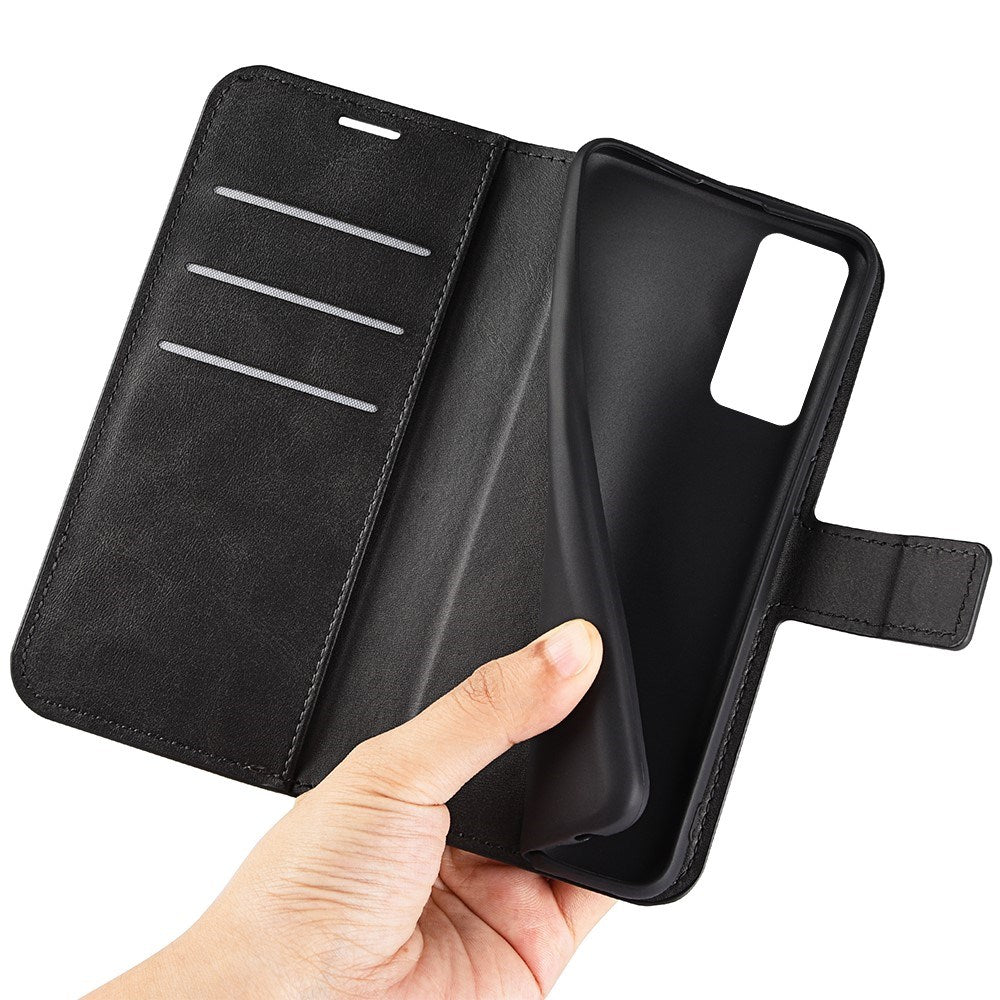 EIDERWOOD Xiaomi 12 / 12X Konstläder Fodral med Plånboks & Stativfunktion - Svart