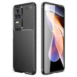 Xiaomi Poco F4 Brushed Carbon Skal - Svart