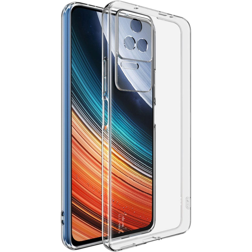 Xiaomi Poco F4 IMAK UX -5 -serie Flexibelt plastskal - Transparent