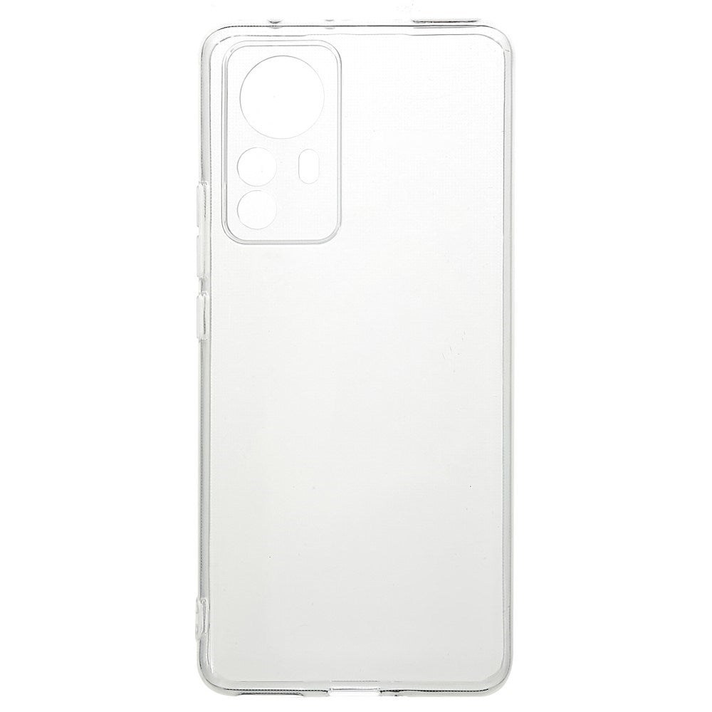 EIDERWOOD Xiaomi 12 Pro Flexibelt Plast Bakside Skal - Genomskinlig
