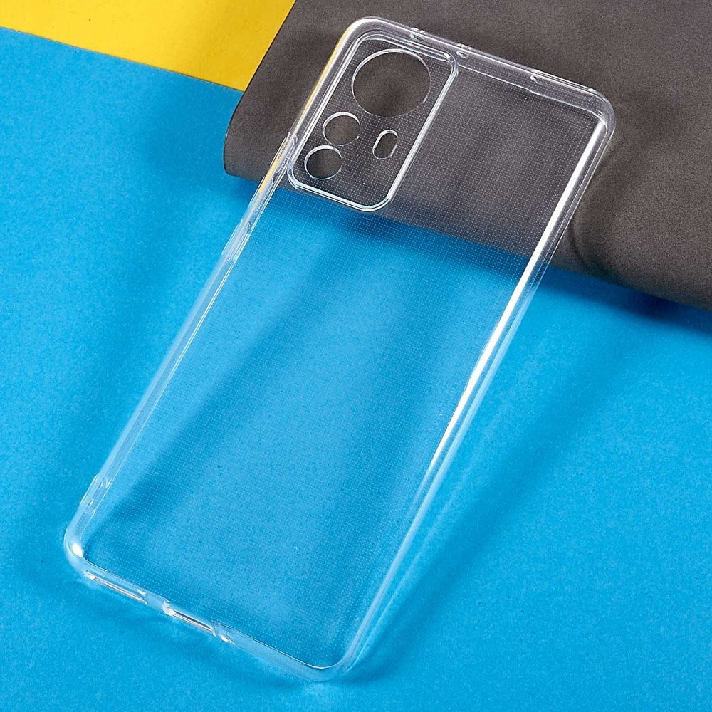EIDERWOOD Xiaomi 12 Pro Flexibelt Plast Bakside Skal - Genomskinlig