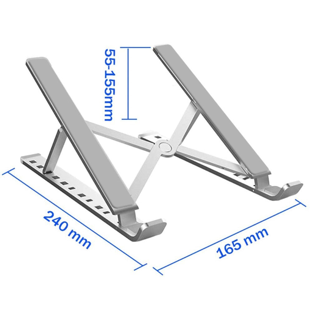 Surfplatta / PC / Mac -stativ i aluminium - silver